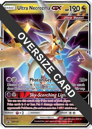 Ultra Necrozma GX - SM126 SM126 - Jumbo Cards Holofoil