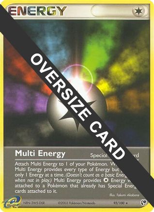 Multi Energy - 93/100 93 - Jumbo Cards