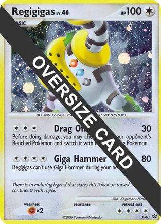 Regigigas - DP40 DP40 - Jumbo Cards Holofoil