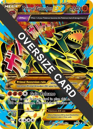 Primal Groudon EX - 97/98 97 - Jumbo Cards