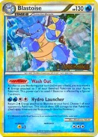 Blastoise 013/95 - HGSS Promos Holofoil - Promo
