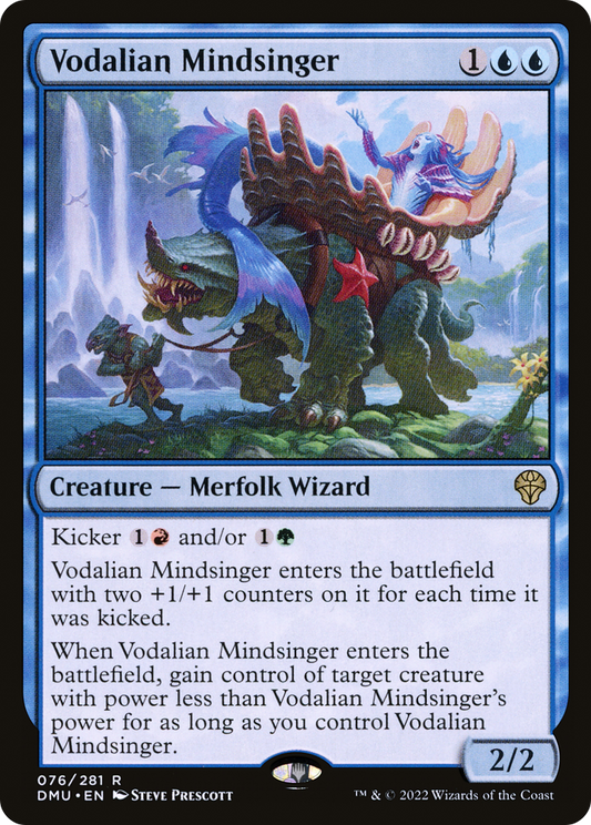 Vodalian Mindsinger (DMU-076) - Dominaria United