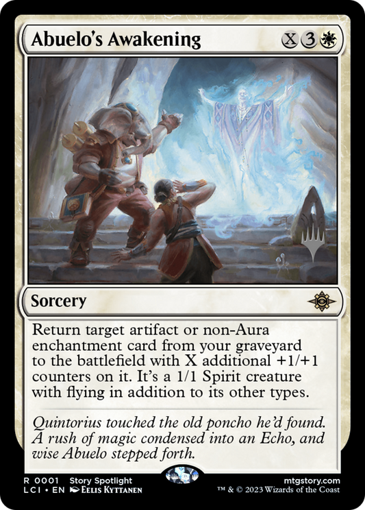 Abuelo's Awakening (PPLCI-001) - The Lost Caverns of Ixalan Promos (Promo Pack)