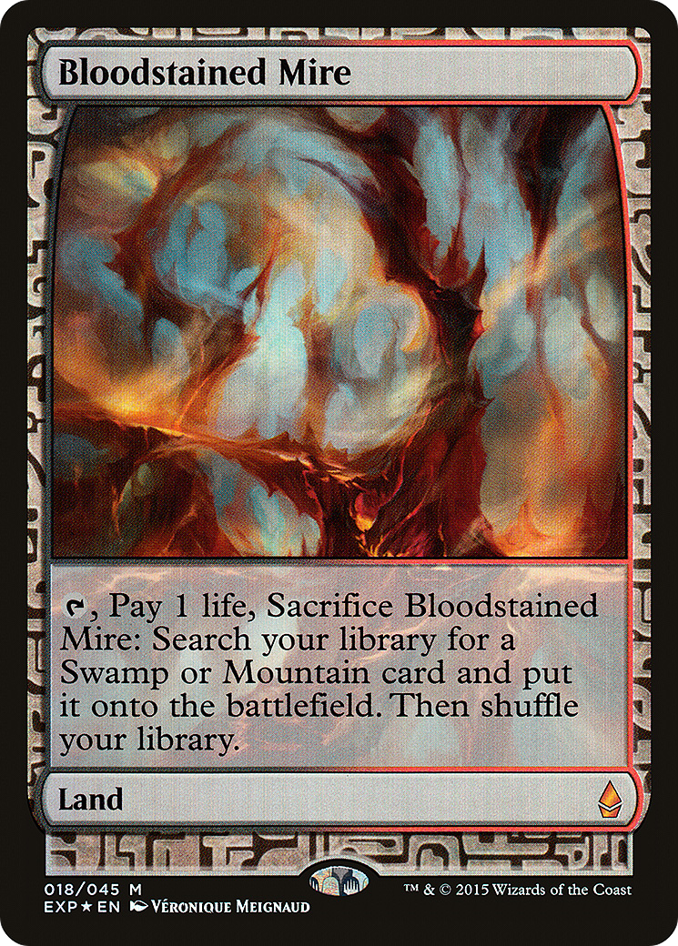 Bloodstained Mire (EXP-018) - Zendikar Expeditions Foil