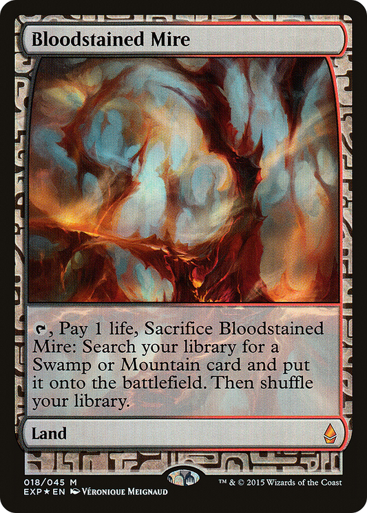 Bloodstained Mire (EXP-018) - Zendikar Expeditions Foil