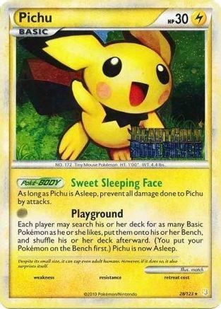 Pichu - 028/123 (Prerelease) 28 - Nintendo Promos Holofoil