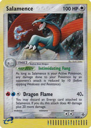 Salamence (e-League) (19/97) - Nintendo Promos Holofoil - Promo