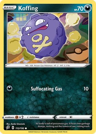 Koffing 112/192 - SWSH02 Rebel Clash Normal - Common