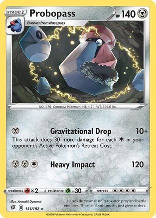 Probopass 131/192 - SWSH02 Rebel Clash Normal - Rare