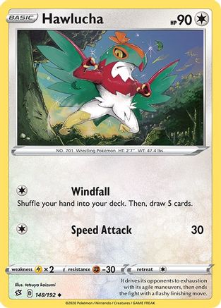 Hawlucha 148/192 - SWSH02 Rebel Clash Normal - Uncommon