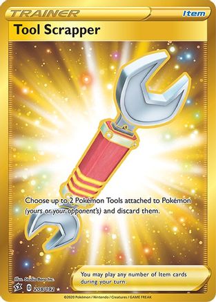 Tool Scrapper (Secret) 208/192 - SWSH02 Rebel Clash Holofoil - Secret Rare