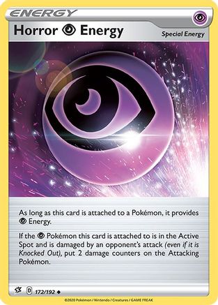 Horror P Energy 172/192 - SWSH02 Rebel Clash Reverse Holofoil - Uncommon