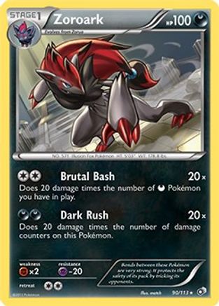 Zoroark - 90/113 90 - Deck Exclusives