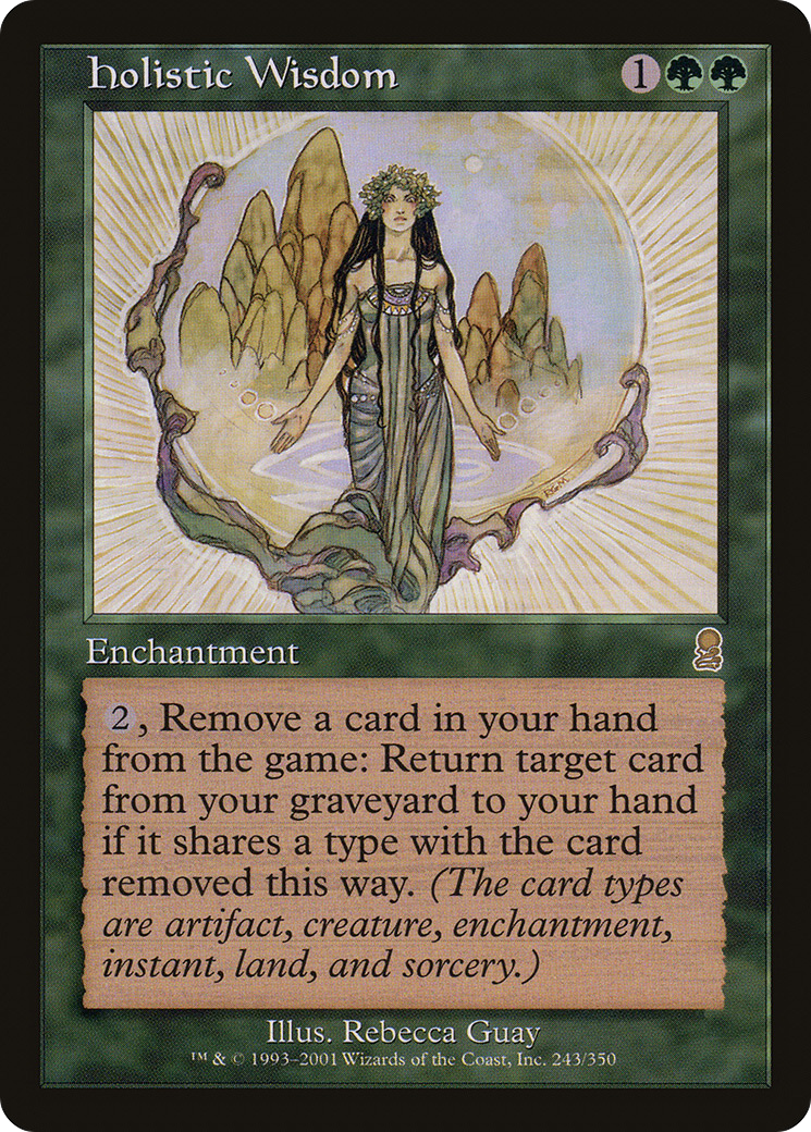 Holistic Wisdom (ODY-243) - Odyssey Foil