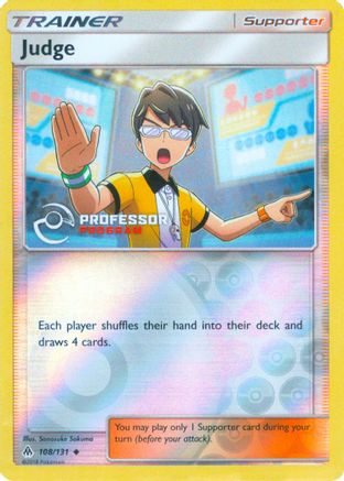 Judge (2019) () Reverse Holofoil