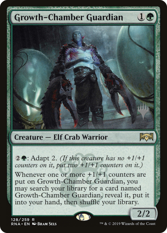 Growth-Chamber Guardian (PRNA-128P) - Ravnica Allegiance Promos