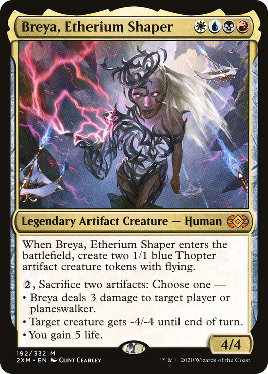 Breya, Etherium Shaper (2XM-192) - Double Masters Foil