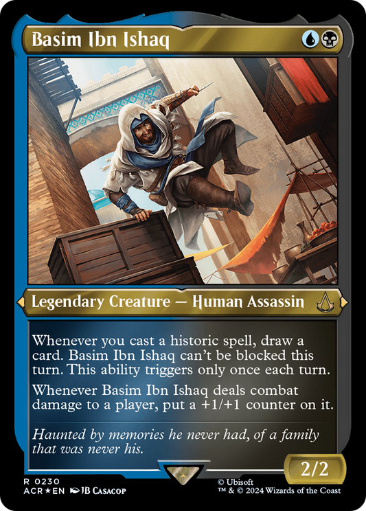 Basim Ibn Ishaq (ACR-230) - Assassin's Creed Etched Foil