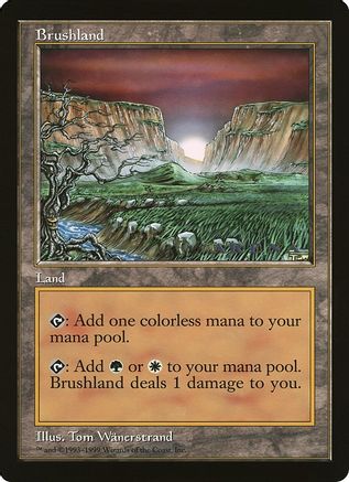 Brushland (Arena League) (OVER-) - Oversize Cards