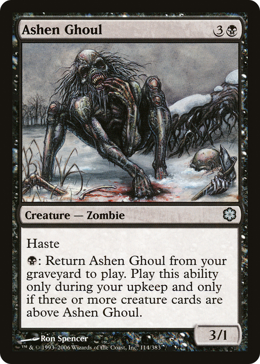 Ashen Ghoul (CST-114) - Coldsnap Theme Decks