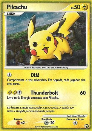 Pikachu (Portuguese) (PW/null) - Pikachu World Collection Promos Holofoil - Promo