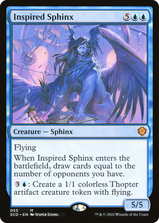 Inspired Sphinx (SCD-055) - Starter Commander Decks