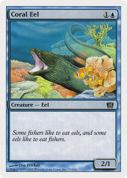 Coral Eel (8ED-070) - Eighth Edition