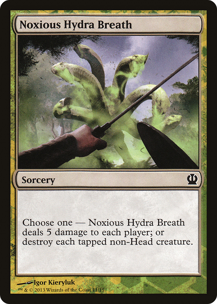 Noxious Hydra Breath (TFTH-011) - Face the Hydra