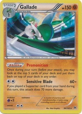 Gallade 084/162 - Blister Exclusives Holofoil - Promo