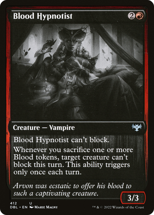 Blood Hypnotist (DBL-412) - Innistrad: Double Feature Foil