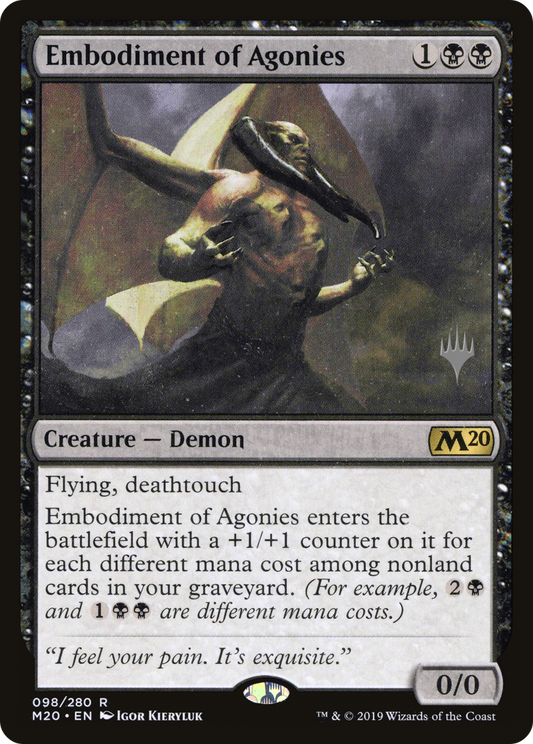 Embodiment of Agonies (PPM20-98P) - Core Set 2020 Promos (Promo Pack)