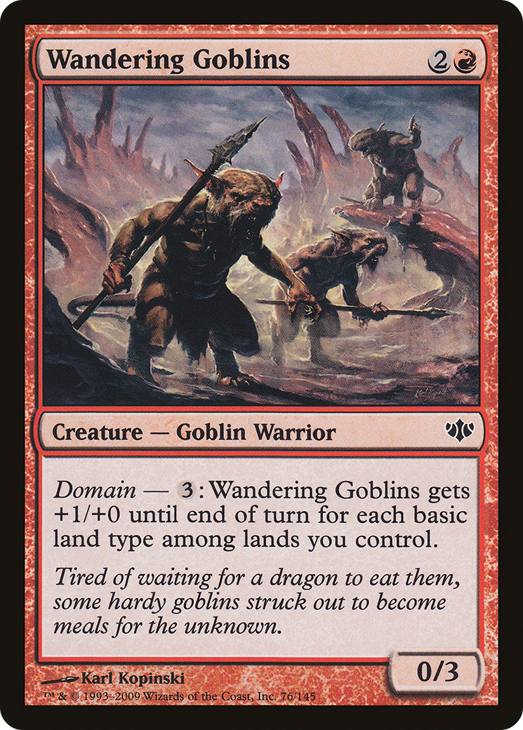 Wandering Goblins (CON-076) - Conflux