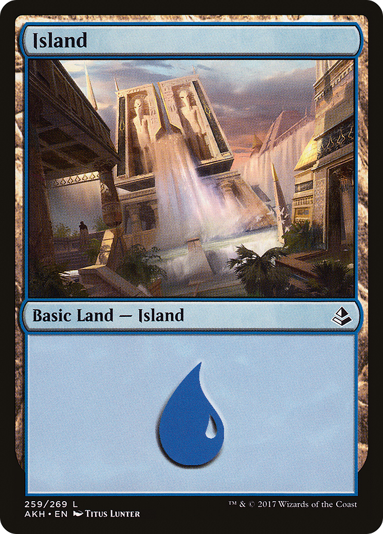 Island (AKH-259) - Amonkhet