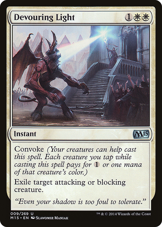 Devouring Light (M15-009) - Magic 2015 Foil