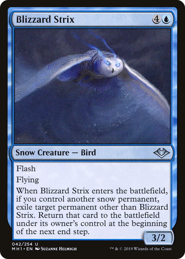 Blizzard Strix (MH1-042) - Modern Horizons Foil