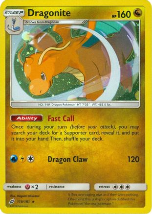 Dragonite - 119/181 (Cosmos Holo) 119 - Miscellaneous Cards & Products Holofoil