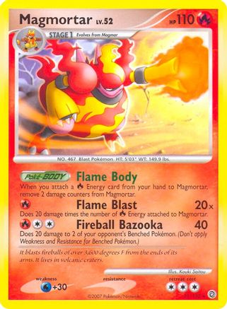 Magmortar 031/132 - Deck Exclusives Holofoil - Holo Rare