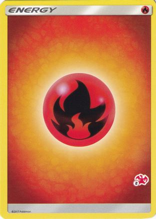 Fire Energy (#2 Charizard Stamped)  - Battle Academy Normal