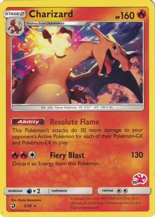Charizard 003/070 - Battle Academy Normal - Promo