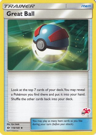 Great Ball - 119/149 (#48 Charizard Stamped)  - Battle Academy Normal