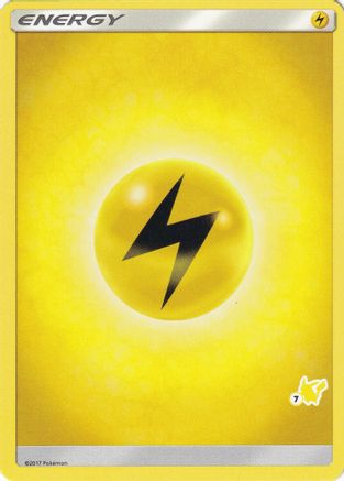 Lightning Energy (#7 Pikachu Stamped)  - Battle Academy Normal