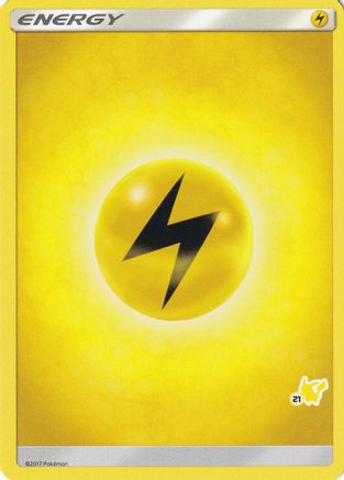 Lightning Energy (#21 Pikachu Stamped)  - Battle Academy Normal