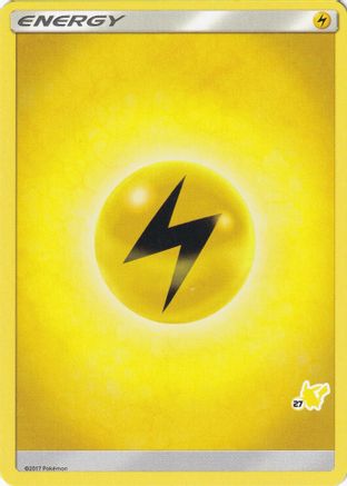 Lightning Energy (#27 Pikachu Stamped)  - Battle Academy Normal