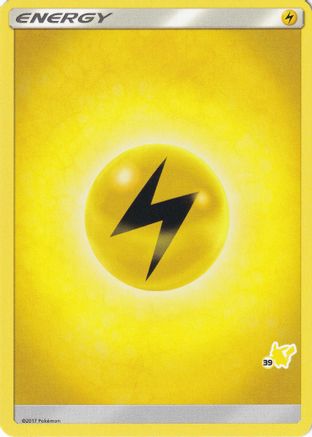 Lightning Energy (#39 Pikachu Stamped)  - Battle Academy Normal