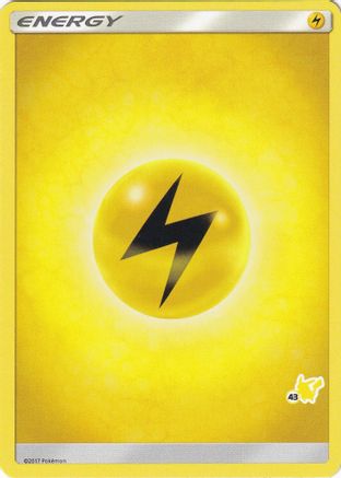 Lightning Energy (#43 Pikachu Stamped)  - Battle Academy Normal