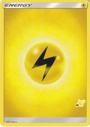 Lightning Energy (#48 Pikachu Stamped)  - Battle Academy Normal