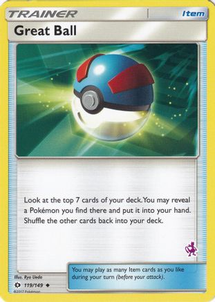 Great Ball (Mewtwo Stamped) (119/149) - Battle Academy  - Promo