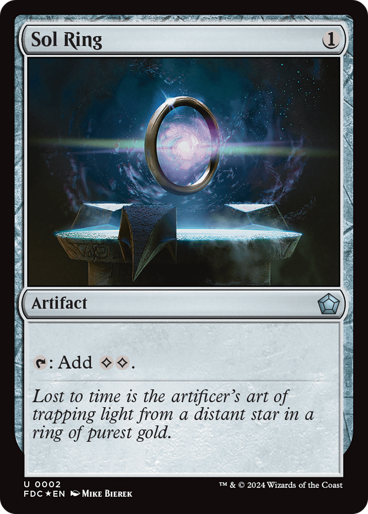 Sol Ring (FDC-002) - Foundations Commander Foil