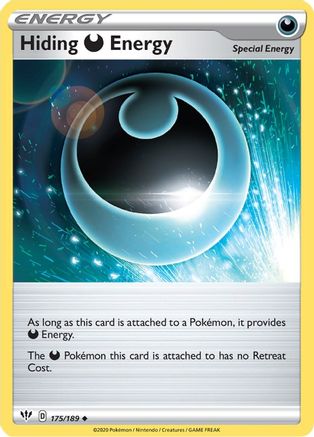 Hiding Darkness Energy 175/189 - Darkness Ablaze Reverse Holofoil