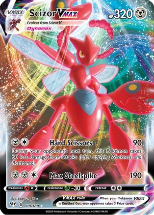 Scizor VMAX 119/189 - Darkness Ablaze Holofoil